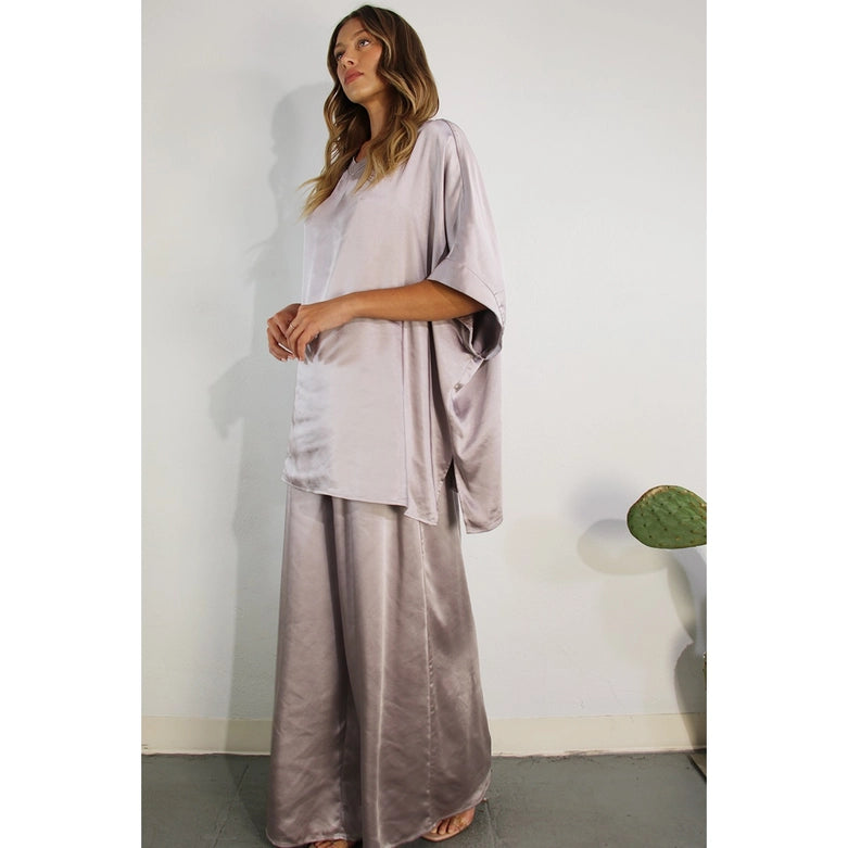 Oversized Top and Pants Set-Set-Mulla-S-MAUVE-Urbanheer