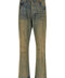 Purple P011 Dirty Oil Repair Jeans