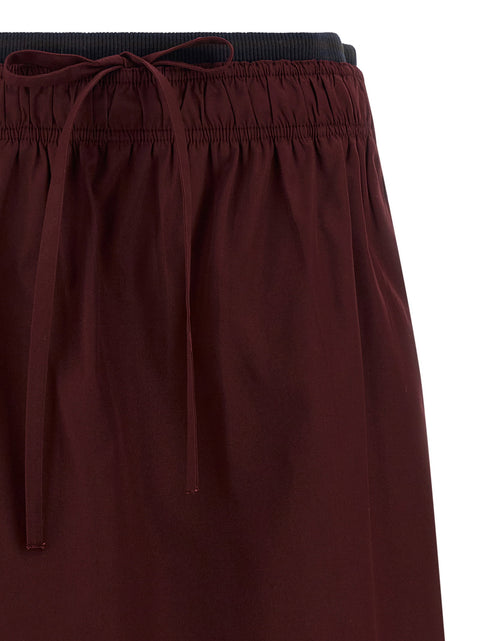 Prada Double Layer Elastic Skirt