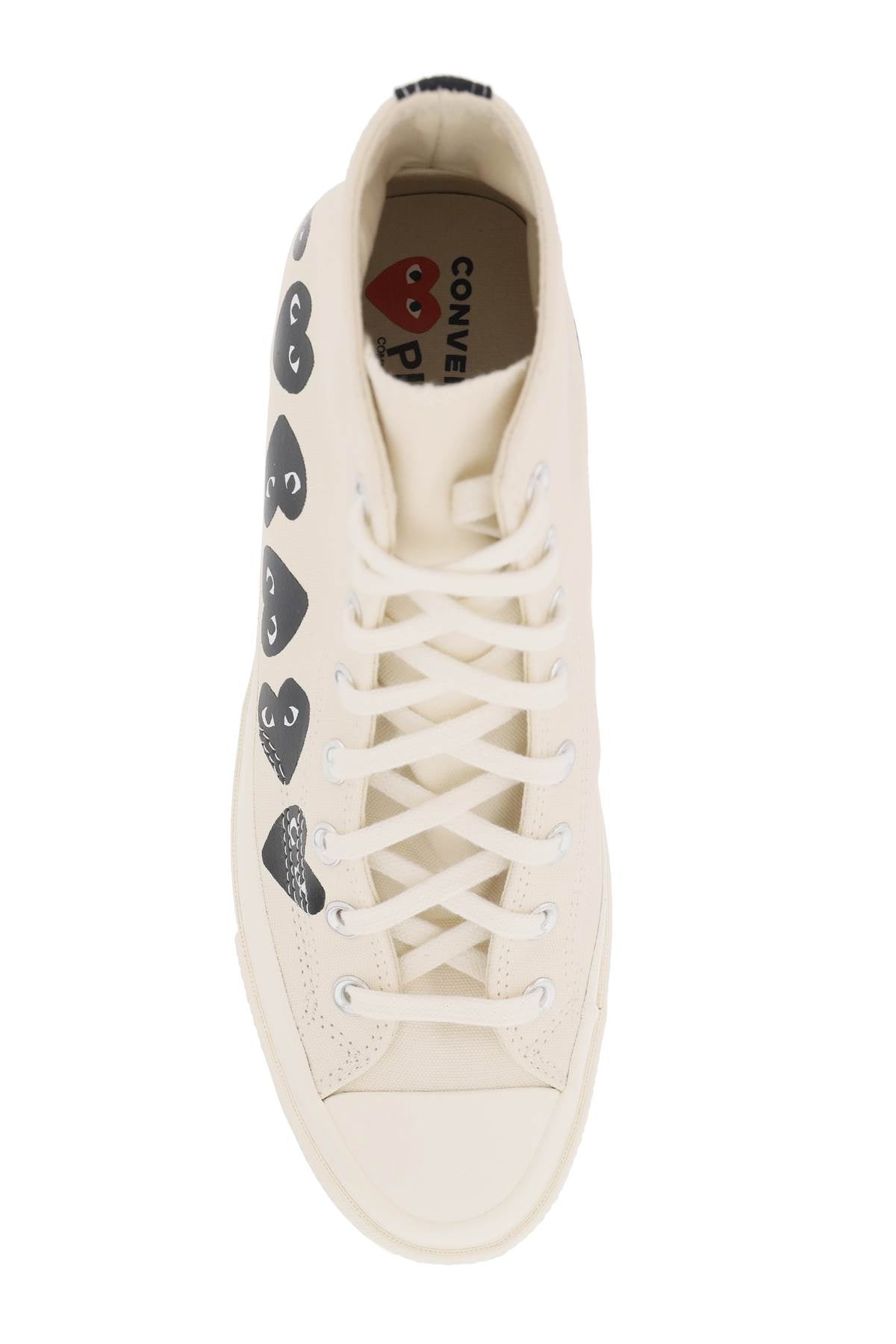 Comme Des Garcons Play Multi Heart Converse X Comme Des Garçons Play Hi-Top Sneakers-Comme Des Garcons Play-8-Mixed colours-Urbanheer