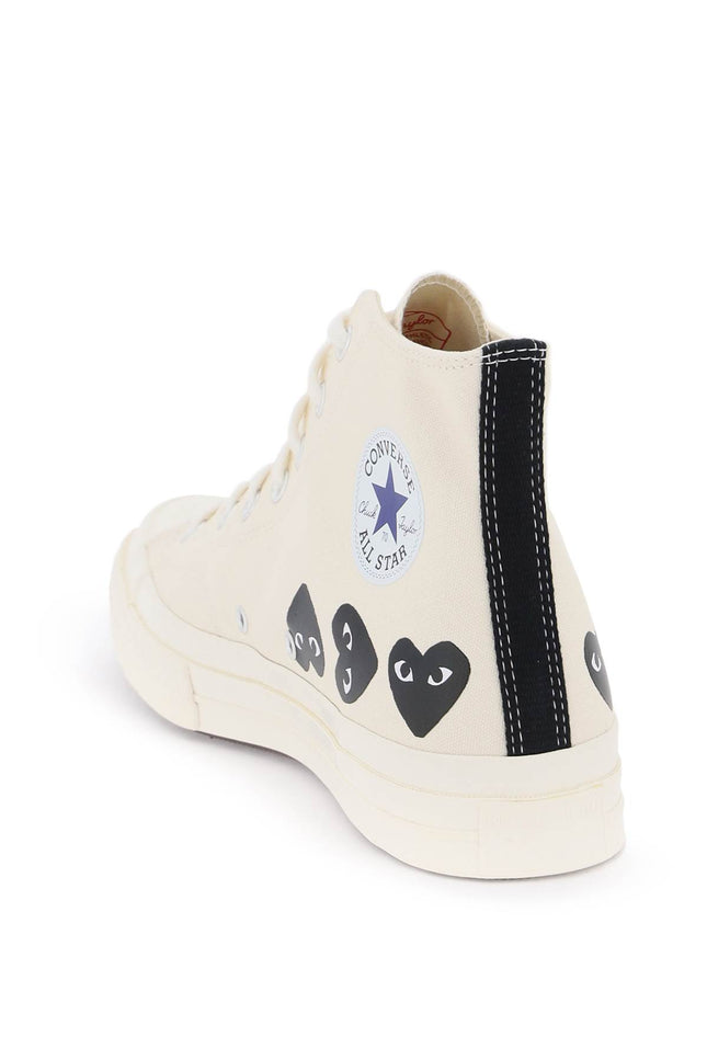 Comme Des Garcons Play Multi Heart Converse X Comme Des Garçons Play Hi-Top Sneakers-Comme Des Garcons Play-8-Mixed colours-Urbanheer