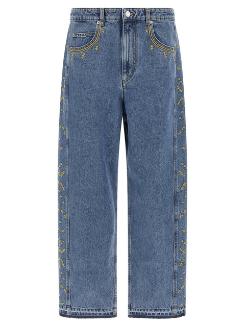 Marant Jorian Jeans With Embroideries