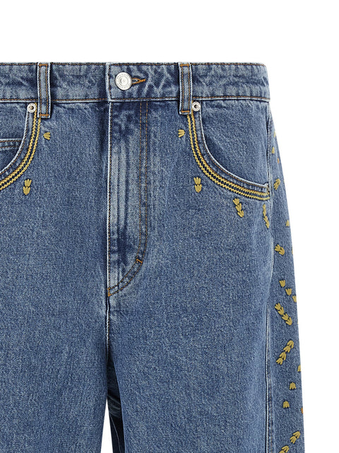 Marant Jorian Jeans With Embroideries