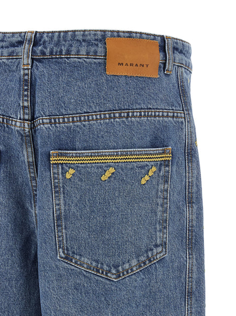 Marant Jorian Jeans With Embroideries
