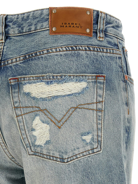 Isabel Marant Daya Cropped Jeans