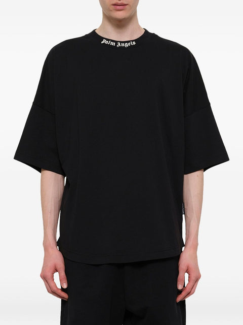 PALM ANGELS T-shirts and Polos BLACK