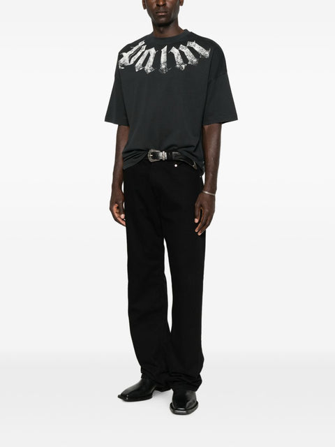 PALM ANGELS T-shirts and Polos BLACK