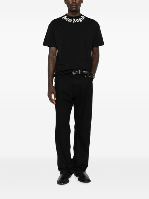 PALM ANGELS T-shirts and Polos BLACK