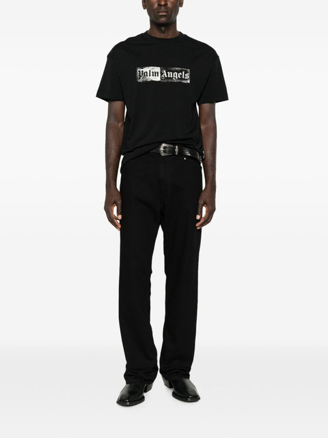 PALM ANGELS T-shirts and Polos BLACK