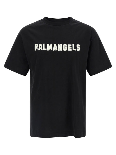 Palm Angels Logo Print T-shirt