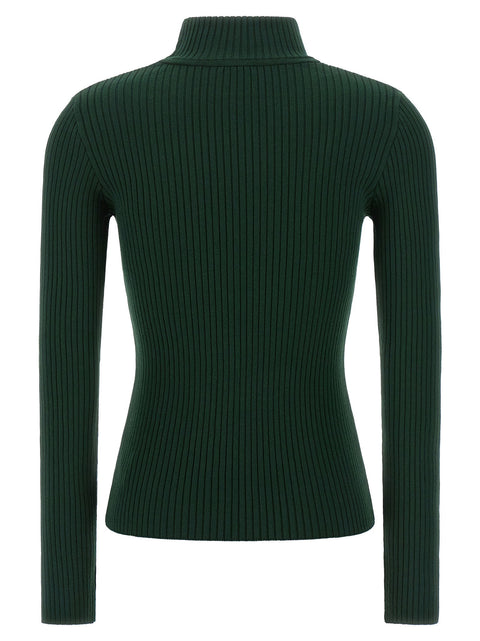 Courreges Reedition Rib Knit Sweater