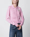 Self-Portrait SELF PORTRAIT Wool knit cardigan with floral embroidery in pink