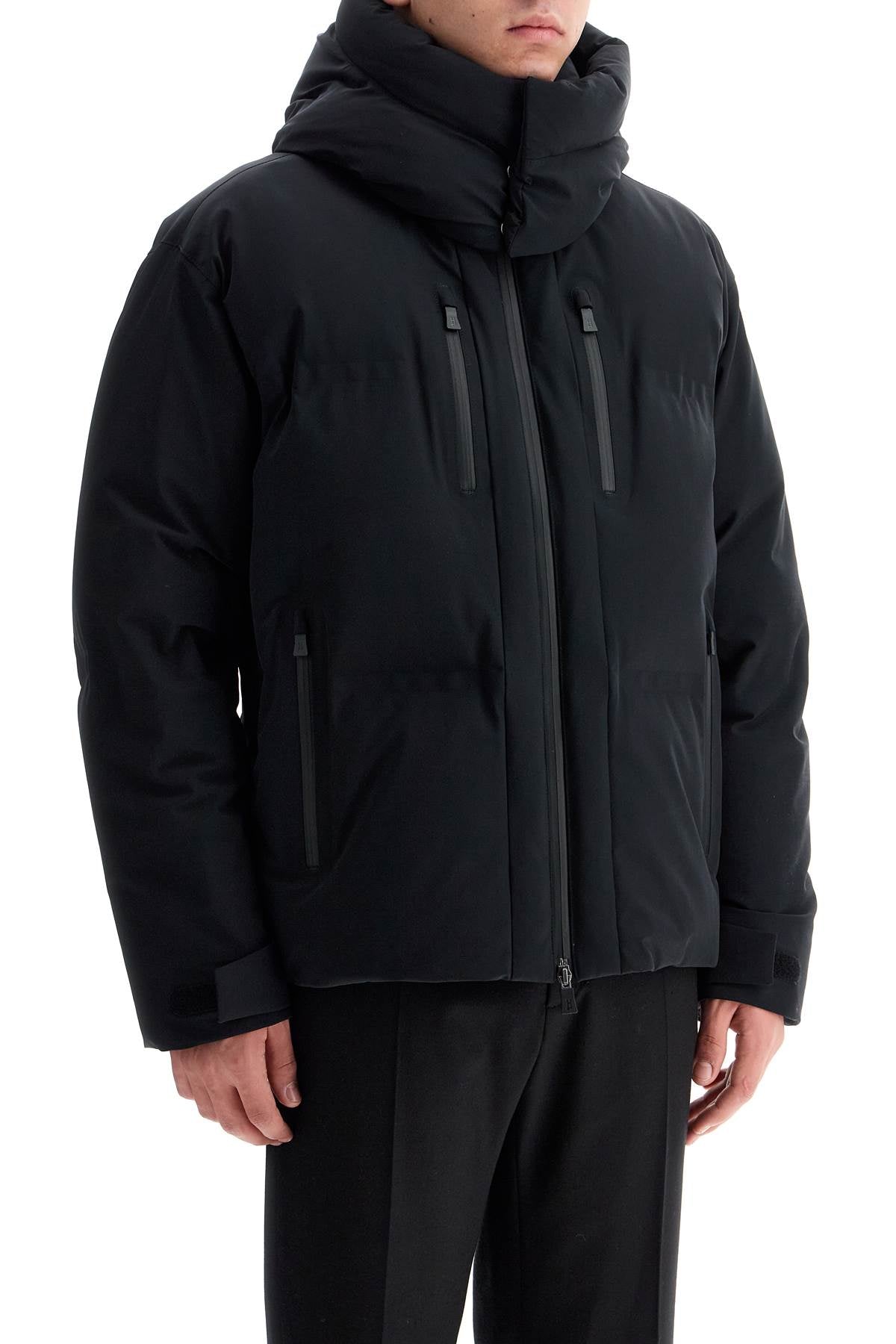 Herno Laminar short down jacket in new impact.-Jackets-Herno Laminar-52-Urbanheer