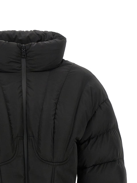 Elisabetta Franchi Bustier Quilted Down Jacket