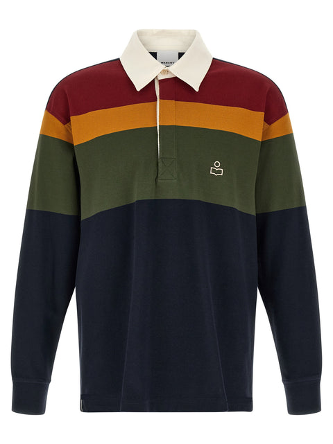 Marant Color Block Brandon Polo Shirt