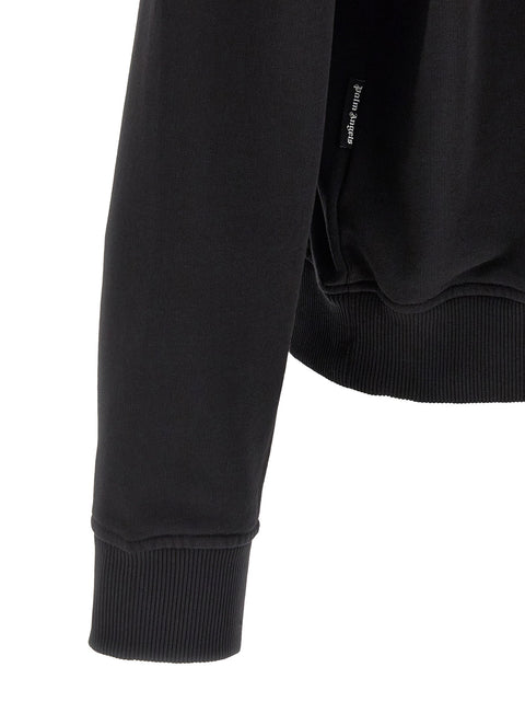 Palm Angels Back Curved Logo Sweatshirt