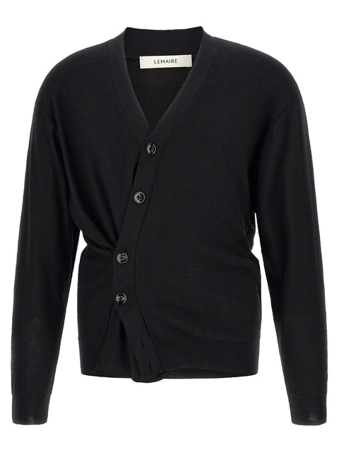 Lemaire Relaxed Twisted Cardigan