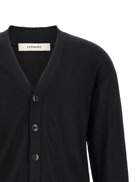 Lemaire Relaxed Twisted Cardigan