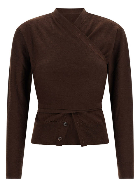 Lemaire Trompe Loeil Effect Cardigan