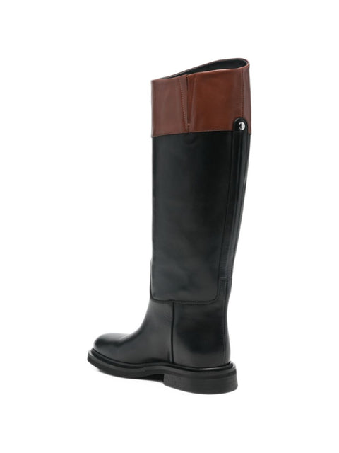 POEVE Ala leather boots