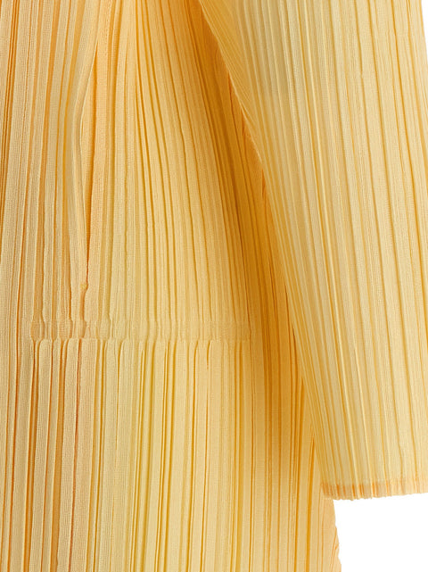 Pleats Please Issey Miyake Mellow Pleats Cardigan