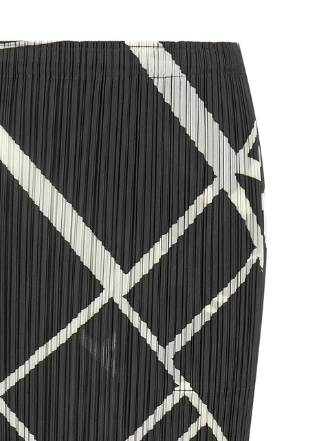 Pleats Please Issey Miyake Fold Line Skirt