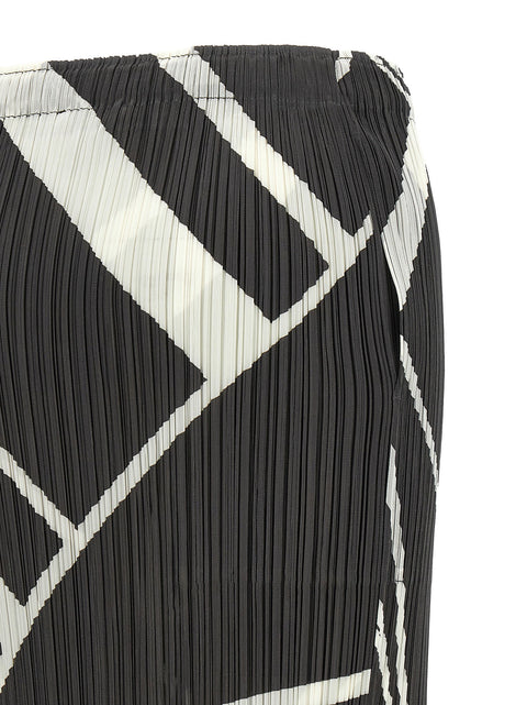 Pleats Please Issey Miyake Fold Line Skirt