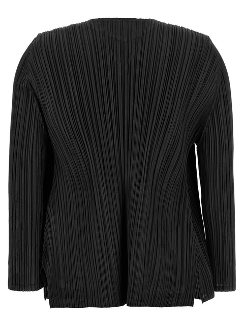 Pleats Please Issey Miyake Mellow Pleats Cardigan
