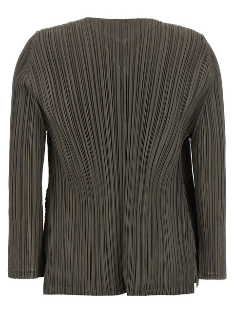 Pleats Please Issey Miyake Mellow Pleats Cardigan