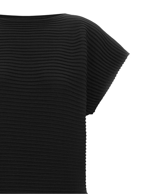 Pleats Please Issey Miyake Zig Zag Knit Dress