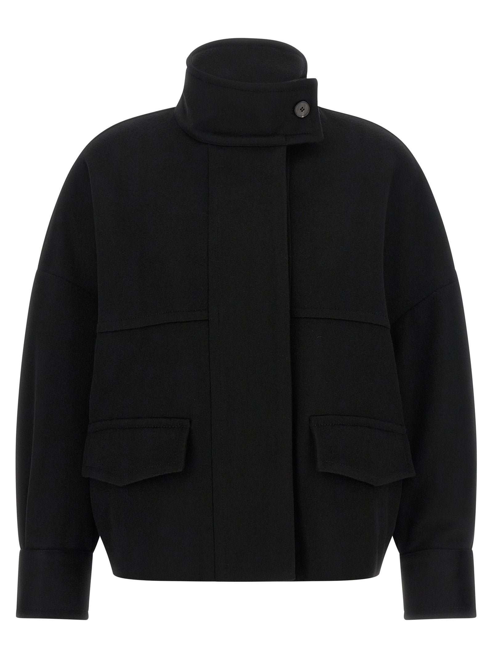 Alberto Biani Loro Piana Wool Bomber Jacket
