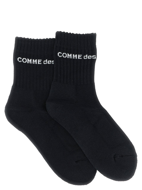 Comme Des Garçons Homme Plus Logo Socks