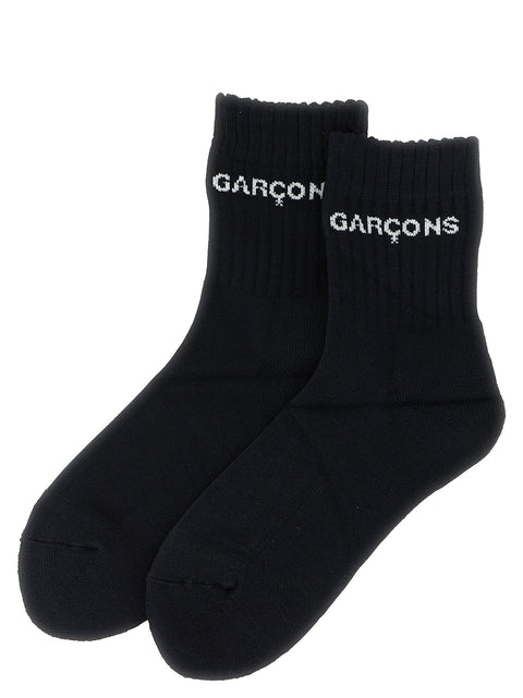 Comme Des Garçons Homme Plus Logo Socks
