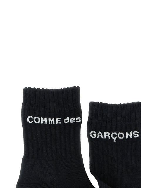 Comme Des Garçons Homme Plus Logo Socks