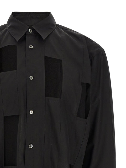 Comme Des Garçons Homme Plus Geometric Cut-out Shirt