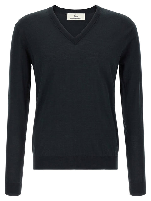 Riviera Project Cotton And Silk Sweater