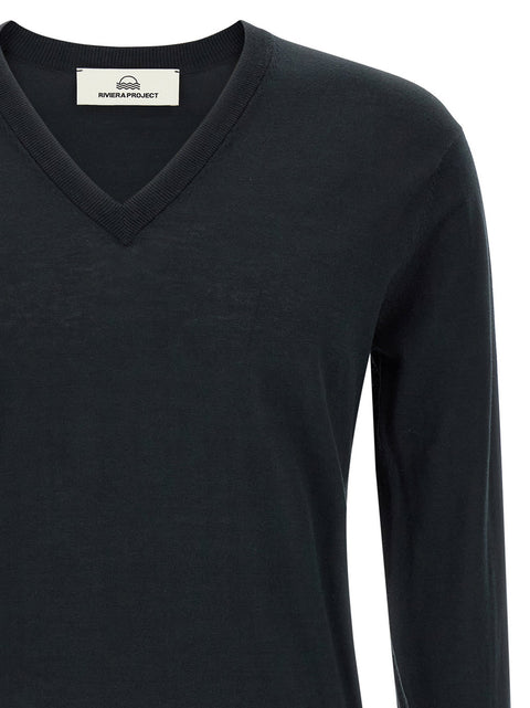 Riviera Project Cotton And Silk Sweater