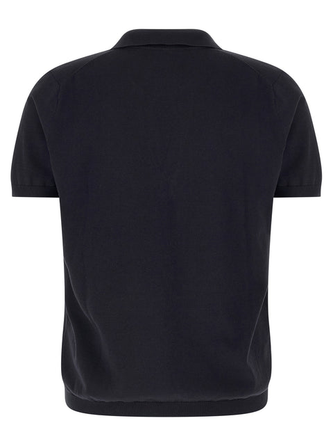 Riviera Project Open Collar Polo Shirt