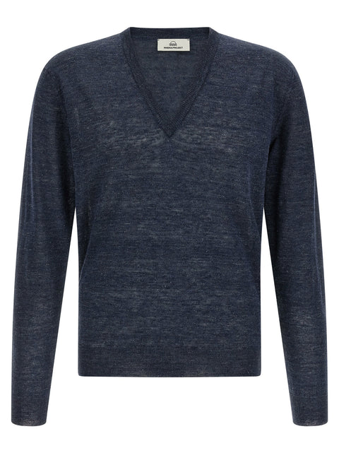 Riviera Project Linen And Silk Sweater
