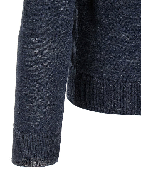 Riviera Project Linen And Silk Sweater