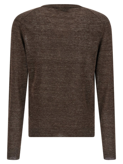 Riviera Project Linen And Silk Sweater