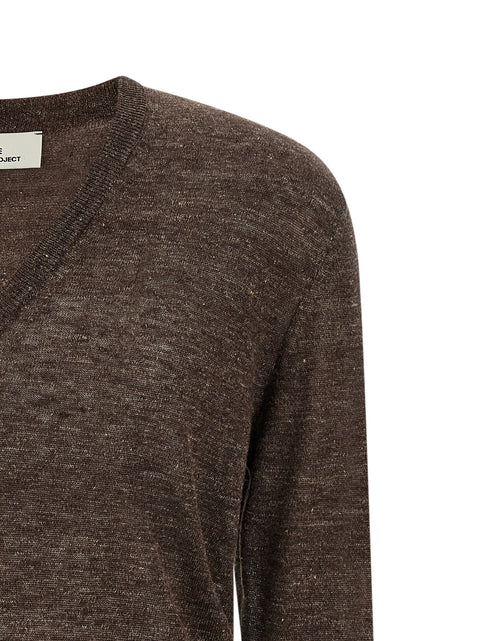 Riviera Project Linen And Silk Sweater