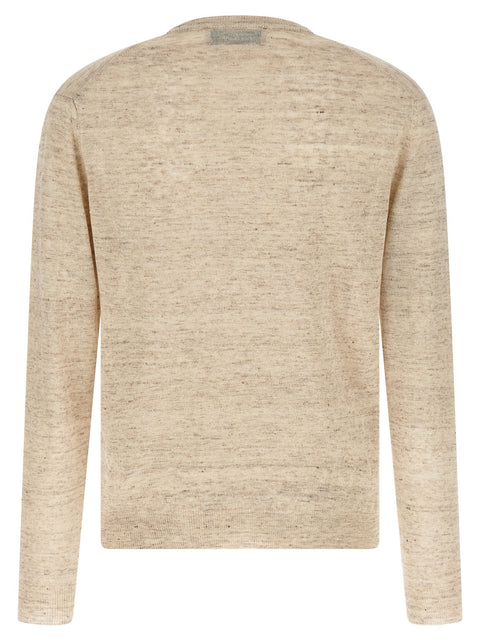 Riviera Project Linen And Silk Sweater