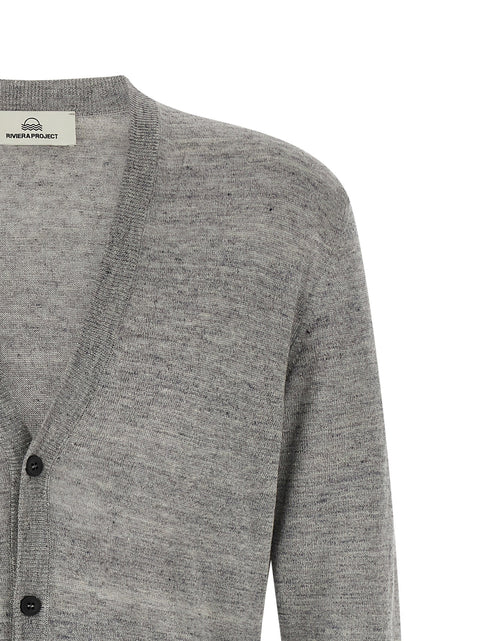 Riviera Project Linen Silk Cardigan