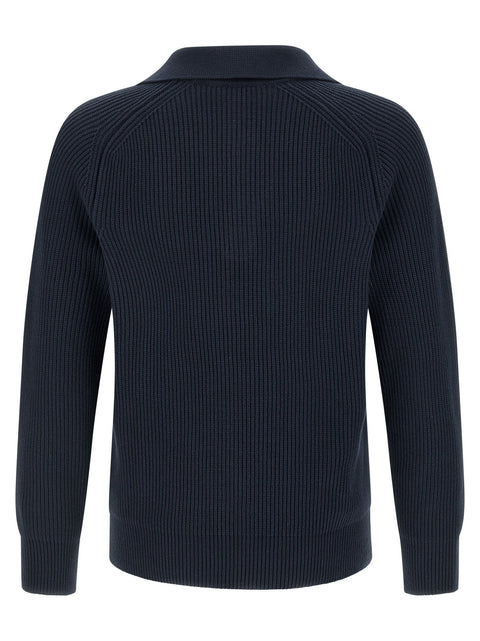 Riviera Project Polo Sweater
