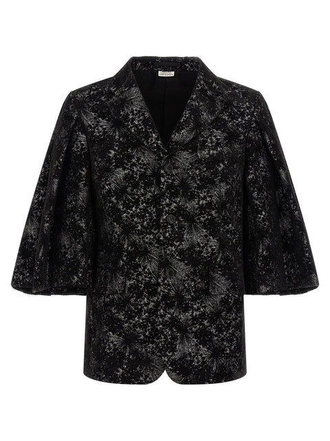 Comme Des Garçons Homme Plus Flared Sleeves Blazer