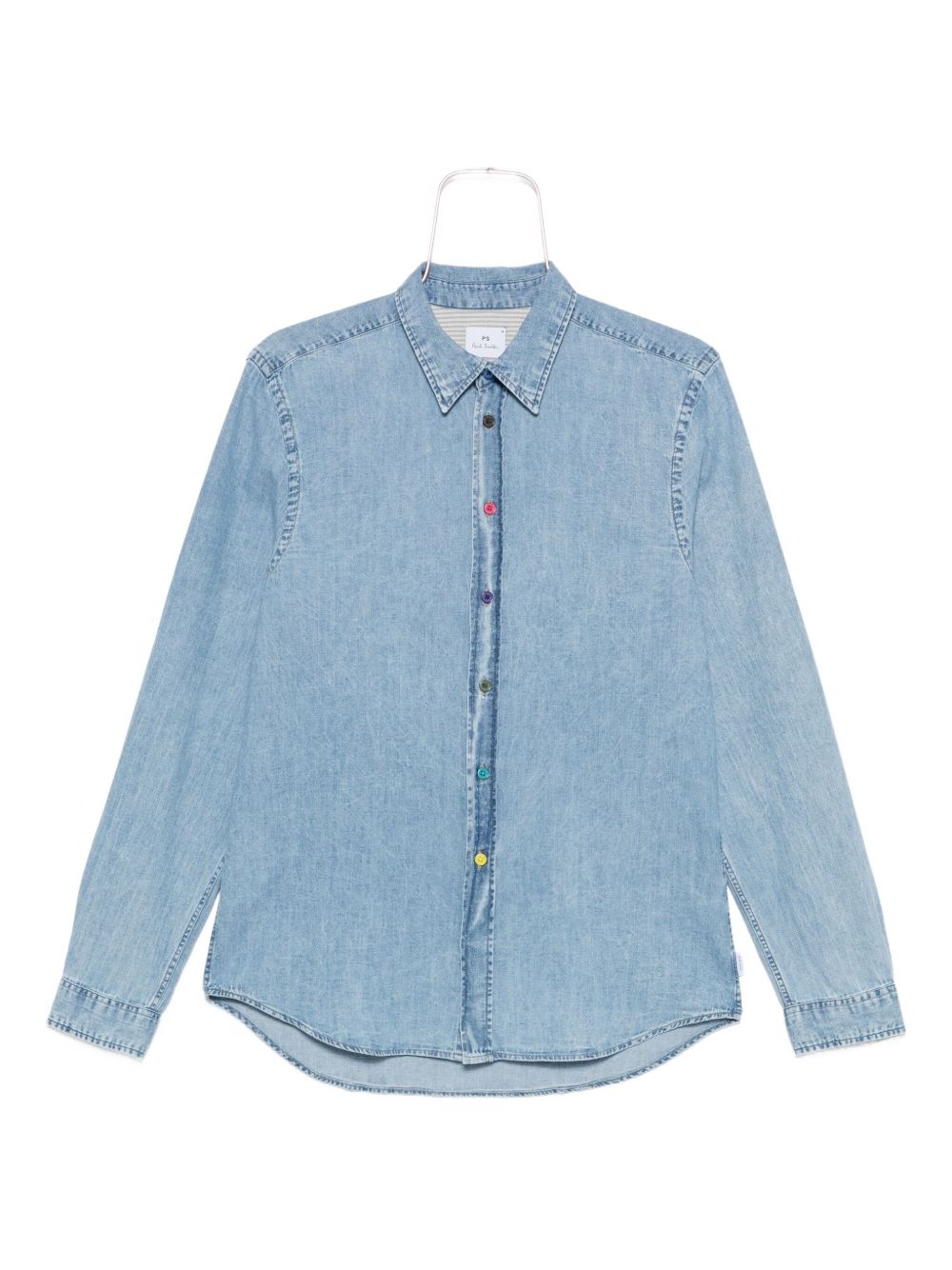 PS By Paul Smith Shirts Clear Blue-Shirts-PS By Paul Smith-L-Urbanheer