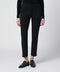PT Torino Black slim-fit cotton-blend trousers