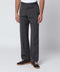 PT Torino Brown striped wool trousers