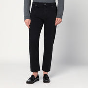 PT Torino Denim Black cotton trousers